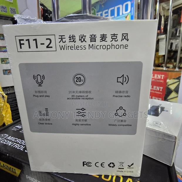 F11-2 Wireless Lapel Microphone – Type C/ iPhone Noise Reduction Mic - thumbnail 4