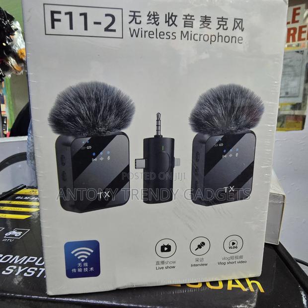F11-2 Wireless Lapel Microphone – Type C/ iPhone Noise Reduction Mic - thumbnail 5