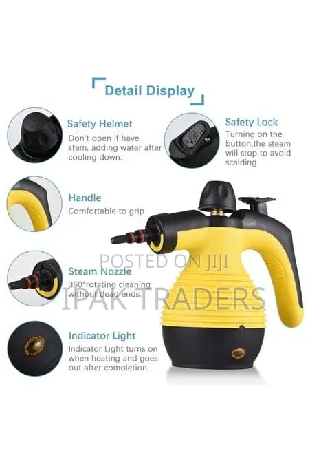 *New Arrival*
 **All Purpose Electric 9in1 Steam Cleaner