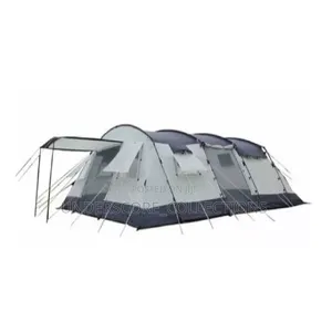 Large Tunnel-Style Family Camping Tent