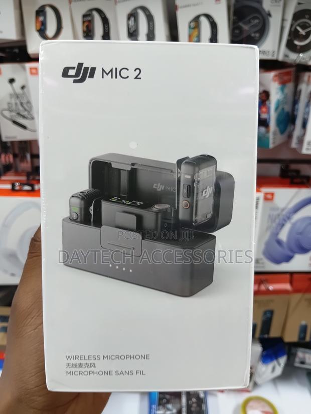 This Is a Dji Mic 2 Wireless Microphone Set With a Charging Case. - thumbnail 2