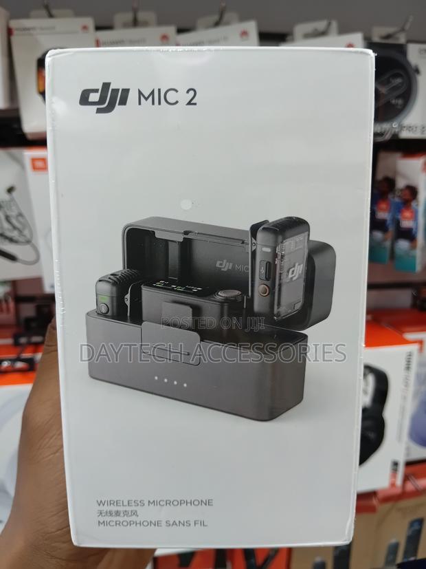 This Is a Dji Mic 2 Wireless Microphone Set With a Charging Case. - thumbnail 3