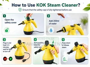 9 in 1 Multi-Purpose Electric Steam Cleaner