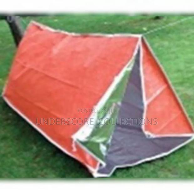 Multi-Layer Reflective Emergency Tent in Orange