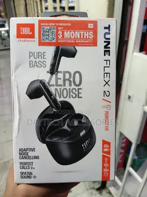 Jbl Tune Flex 2 True Wireless Noise Cancelling Earbuds - Black
