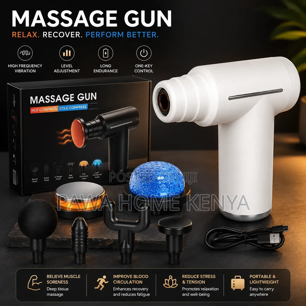 Hot and Cold Massage Gun