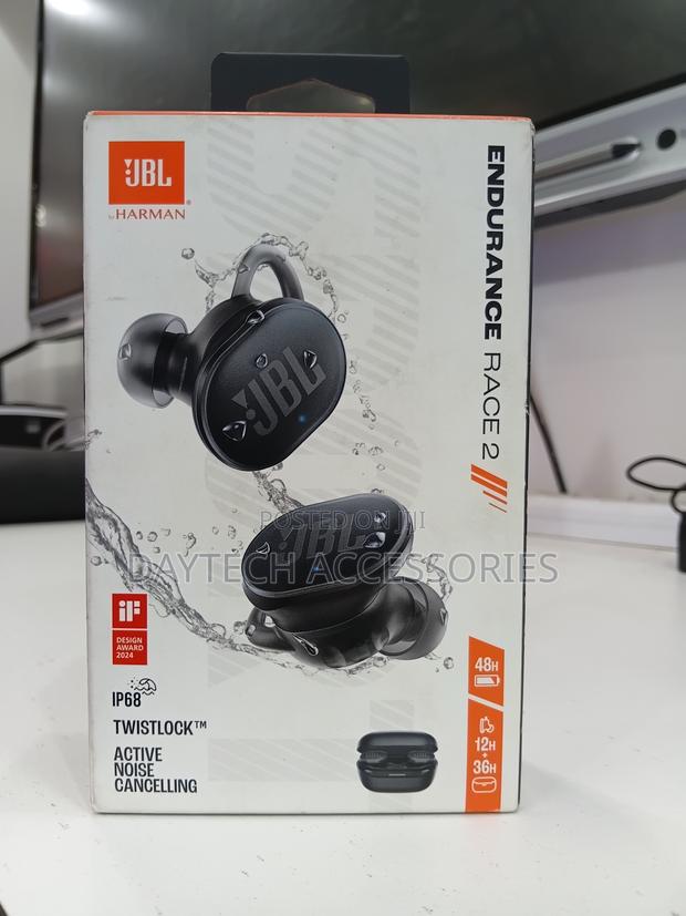 JBL Endurance Race 2 Waterproof True Wireless Active Sport Earbuds. - thumbnail 2