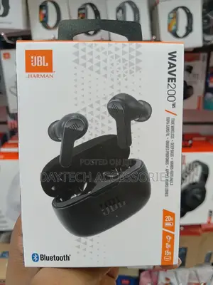 JBL Wave200 Small True Wireless Earbud Headphones - Black