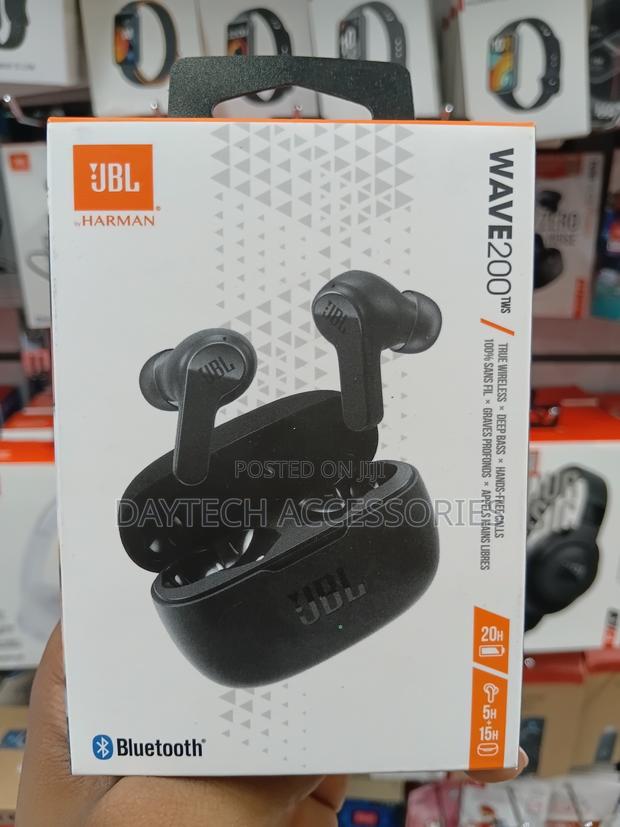 JBL Wave200 Small True Wireless Earbud Headphones - Black - thumbnail 2