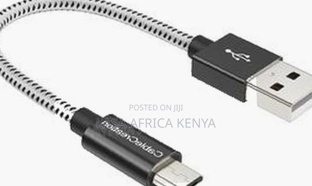 Lasa Micro Usb Cable 15cm - Fast Charging, 480mbps Data Sync, Black - main view