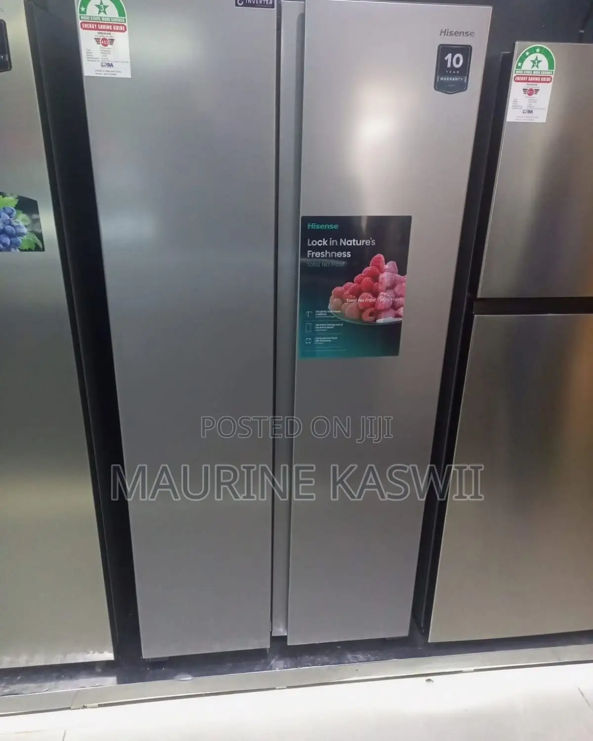 Hisense Side by Side 441l No Frost New Model