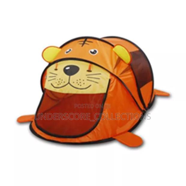 Tiger Themed Kids Popup Tent - main view