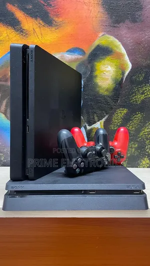 Sony Ps4 Slim Console 1tb Chipped 10 Games