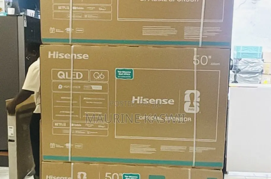 Hisense 50” Q6qken Qled Tv