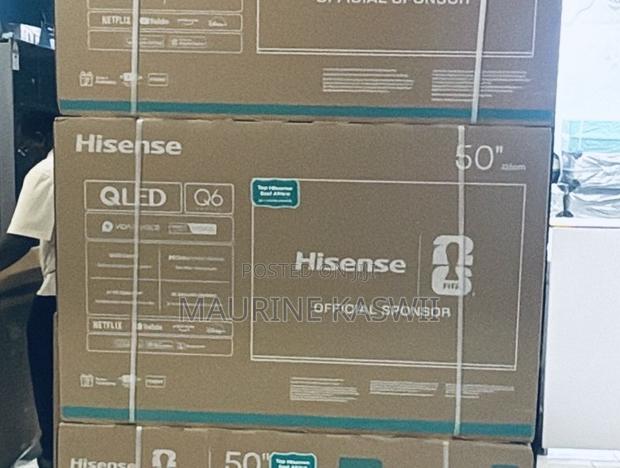 Hisense 50” Q6qken Qled Tv
