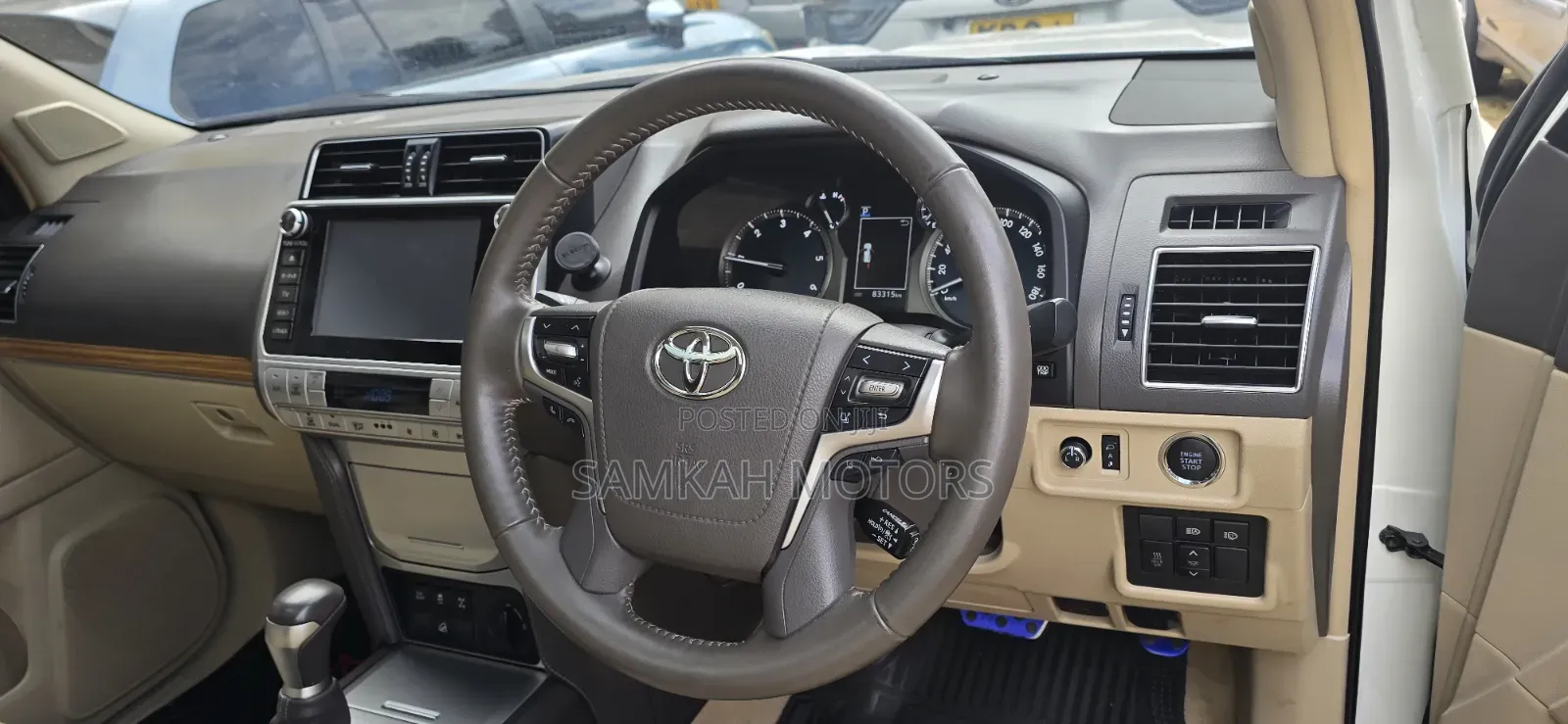 Toyota Land Cruiser Prado 2019 White