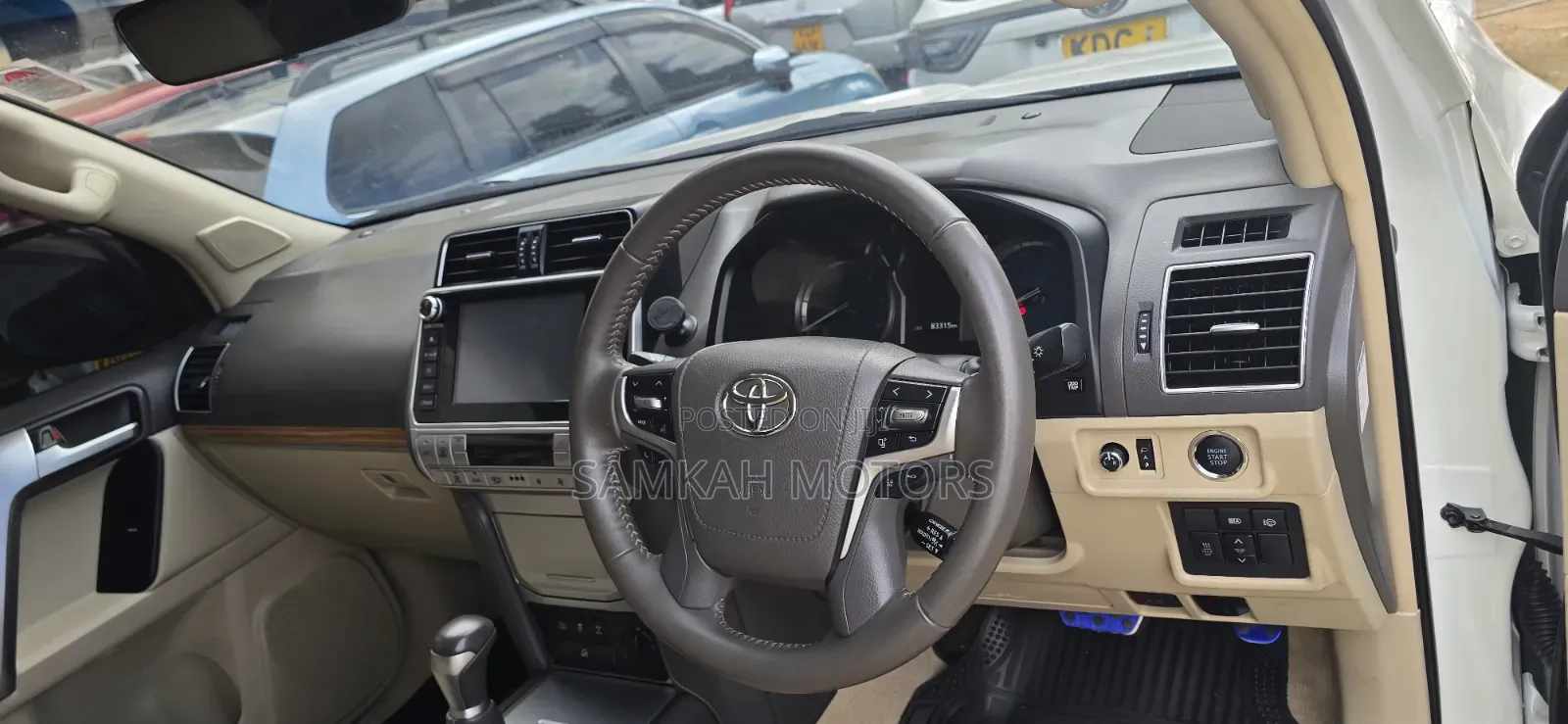 Toyota Land Cruiser Prado 2019 White