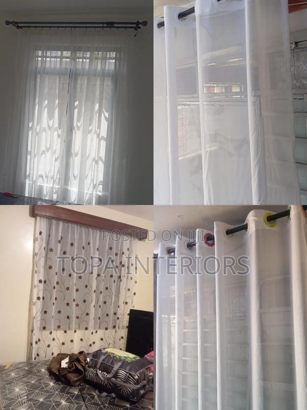 Customised Decorative Window Sheers and Door Sheers