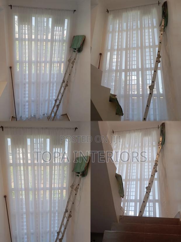 Transparent House Decor Sheer Curtains for Windows and Walls