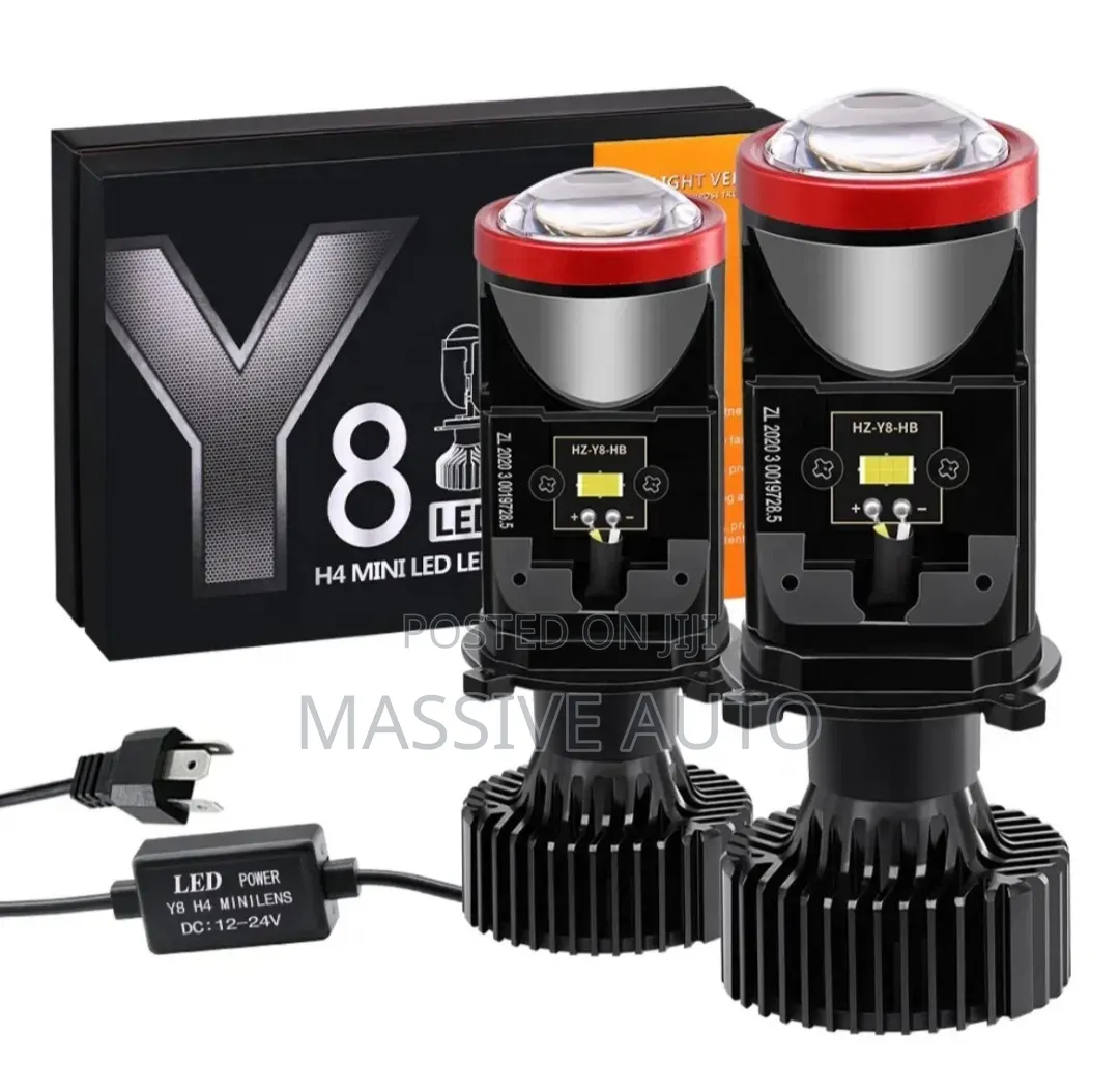 H4 Mini Led Projector/ Y8 H4 Mini Led Headligts Projector.