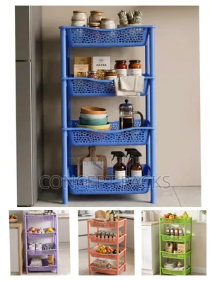 Star Deluxe 4tier Kitchen Rack