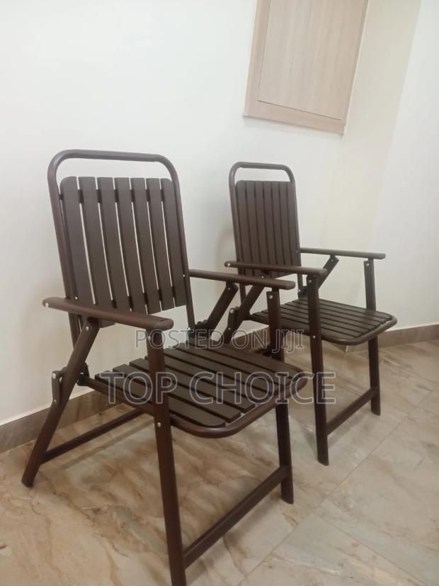 Brown Foldable Chairs - main view
