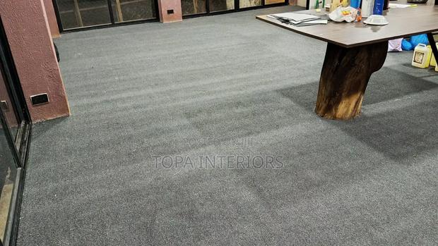 Light Grey Office Floor Insulation Wall to Wall Carpets