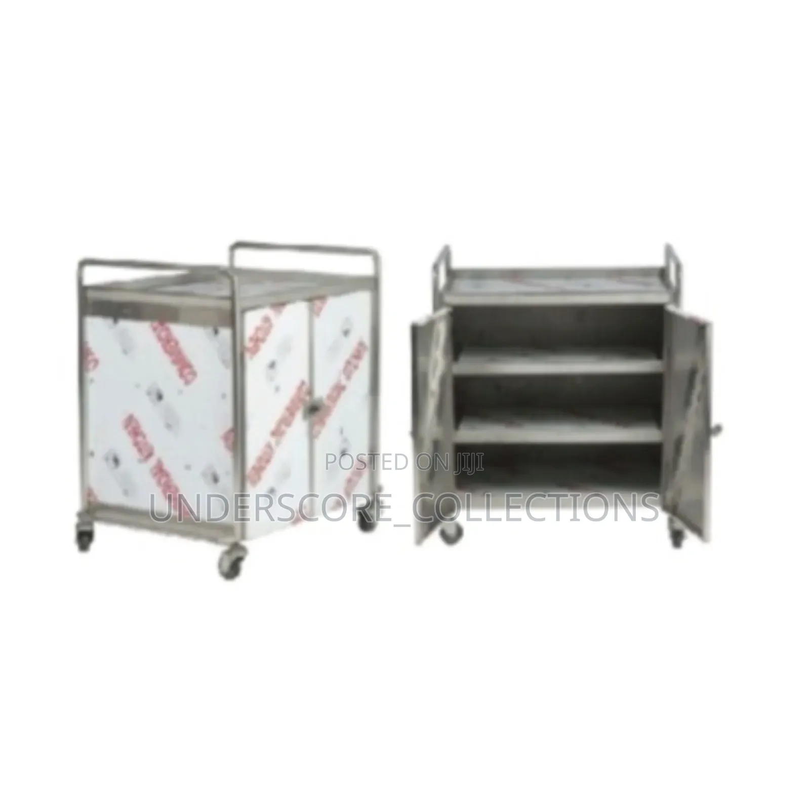 Stainless Steel Medical Linen or Transportation Trolley