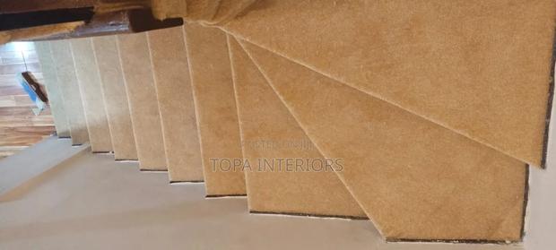 Beige Stairs Wall
