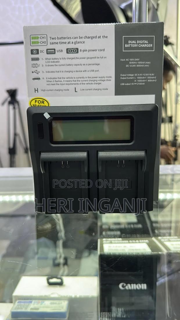 Caisi Np -Z100 Dual Charger With LCD Display - thumbnail 3