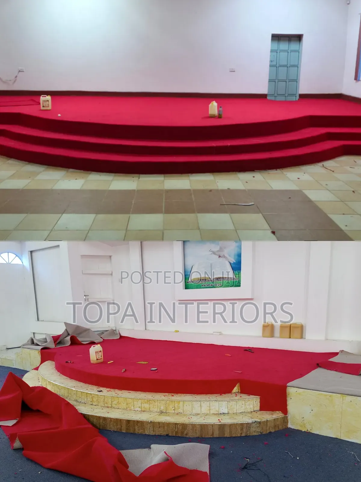 Floor Carpets for Church Altar Decoration Wall to Wall Carpeting