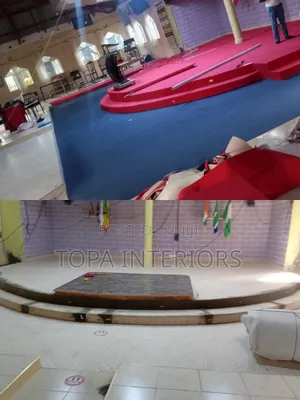 Professional Installation of Wall to Wall Church Altar Floor Carpets