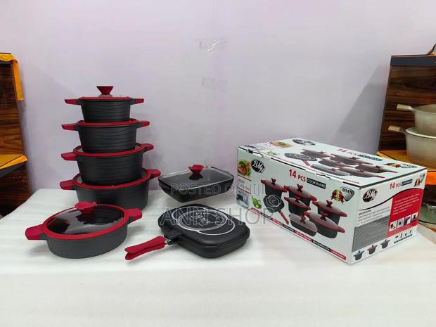 Grinate Cooking Pots Heavy Duty