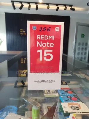 New Xiaomi Redmi Note 15 128 GB Black