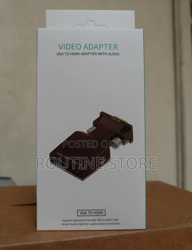Vga to Hdmi Adapter With Audio Converter