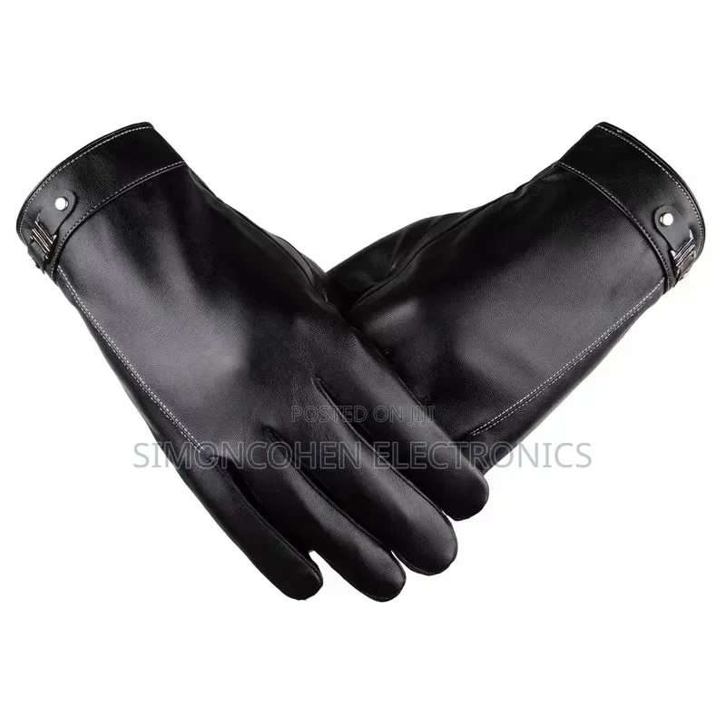 Free Size Warm Thermal Winter Gloves Soft Warm Leather