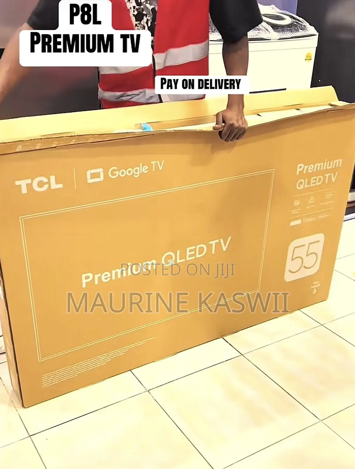 TCL Premium Qled 55” P8l Google Tv
