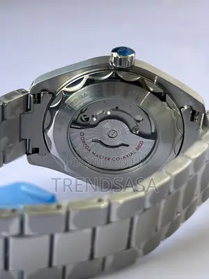 Omega Seamaster Black Dial Co Axial Master Chronometer Watch