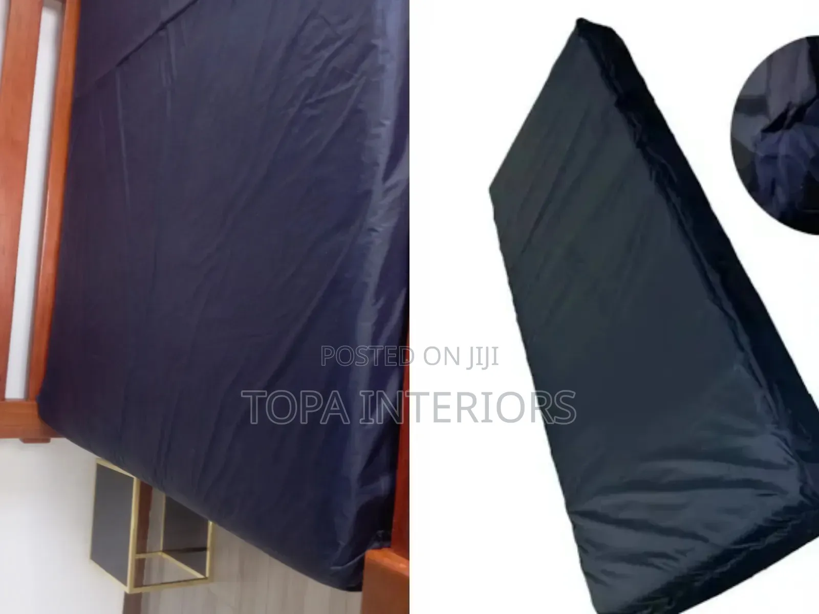 4x6 Vinyl Mackintosh Wipe to Clean Waterproof Mattress Protectors