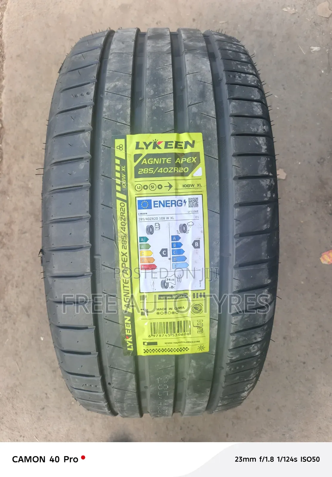 285/40zr20 Lykeen