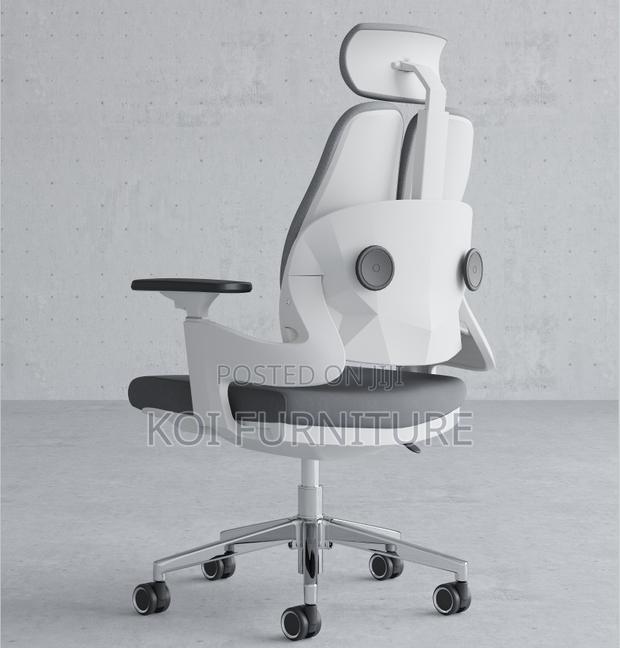 Office Chair : Dual Orthopedic Seat – Ergonomic Comfortable - thumbnail 3