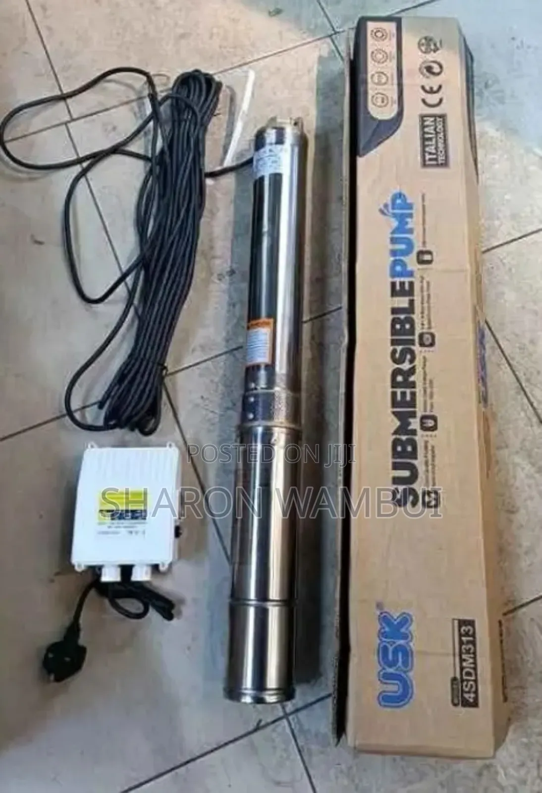 1hp Electric Submersible Water Pump/Submersible 1hp Water Pump