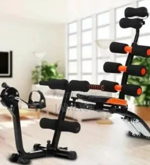 Seven Six Pack Exercise Machine With Pedals - Js