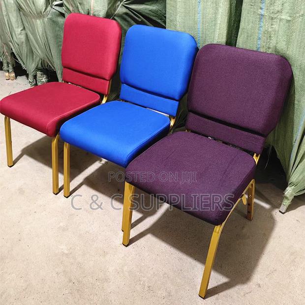 Fabric Church Chair - thumbnail 5