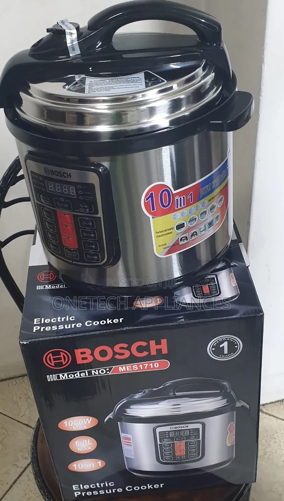 Bosch 6l Multifunctional Electric Pressure Cooker