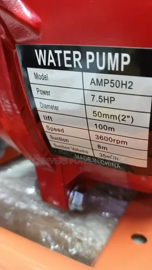 High Pressure Petrol Water Pump Machine