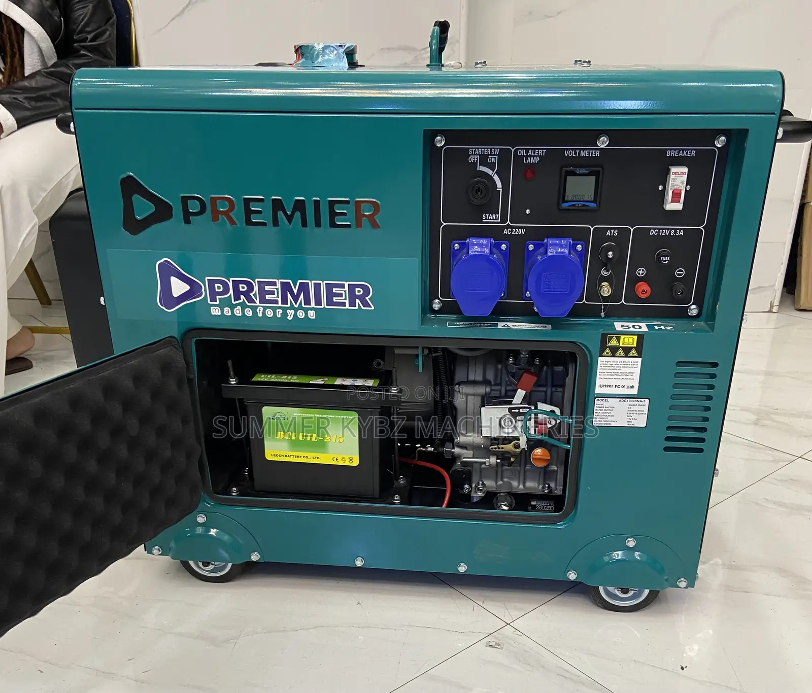 Powerful Premier Silent Diesel Generator 10kva With Ats