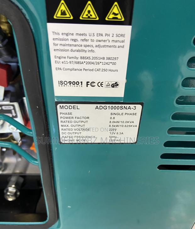 Powerful Premier Silent Diesel Generator 10kva With Ats - thumbnail 3