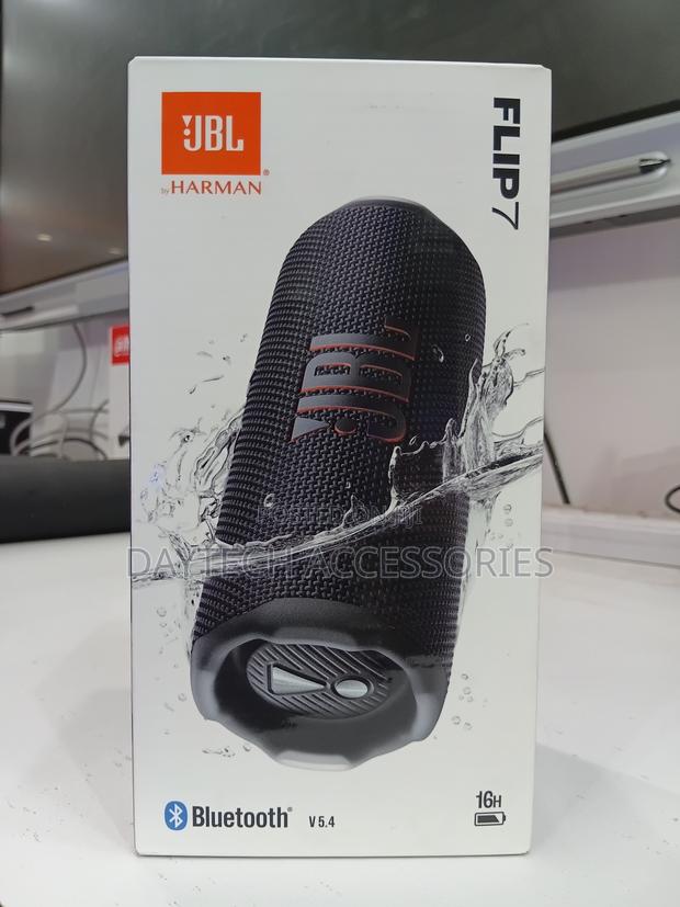 JBL Flip 7 Portable Waterproof Speaker 35w - Black