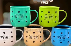 Colorful Wow Mugs